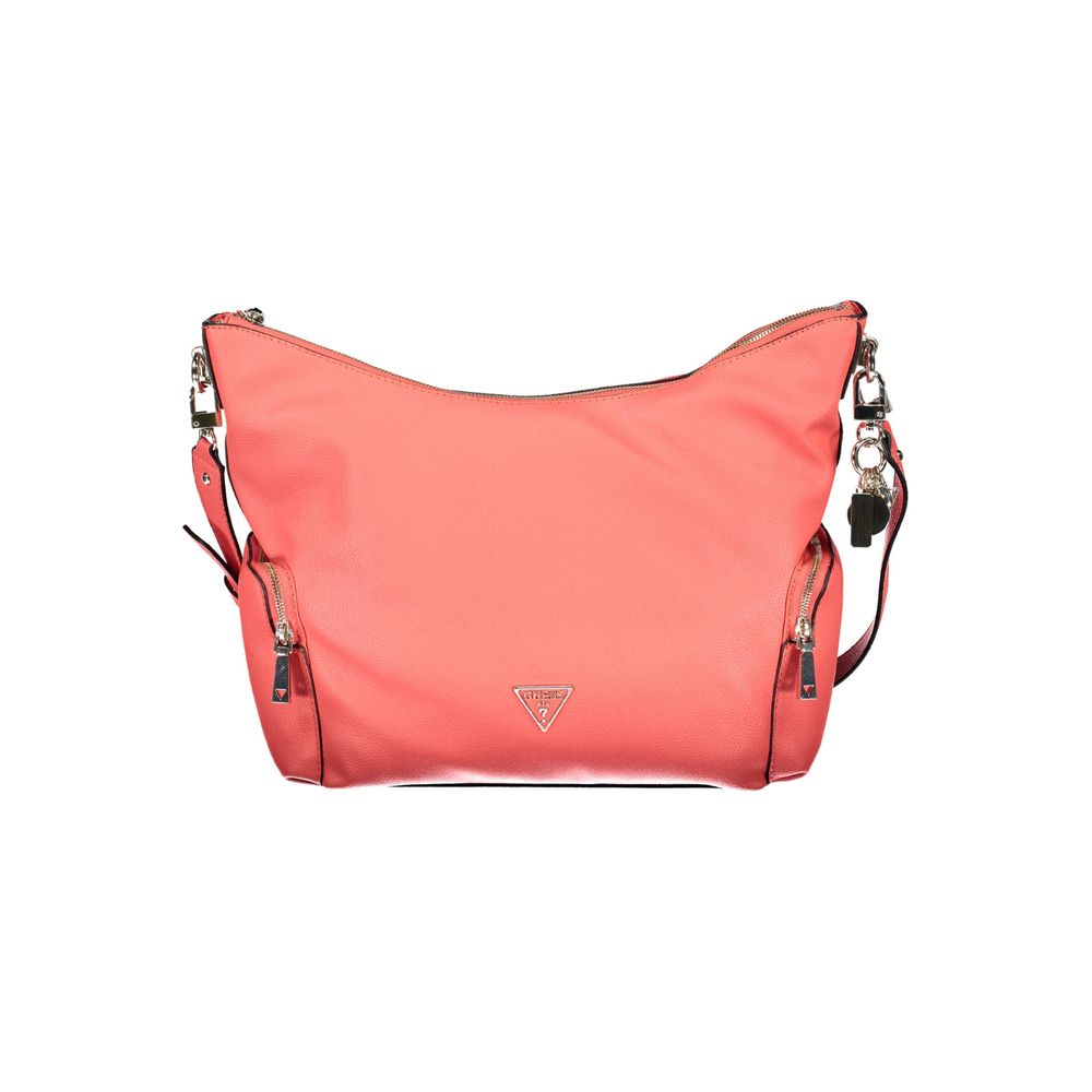 Guess Jeans Rosa Polyethylen-Handtasche